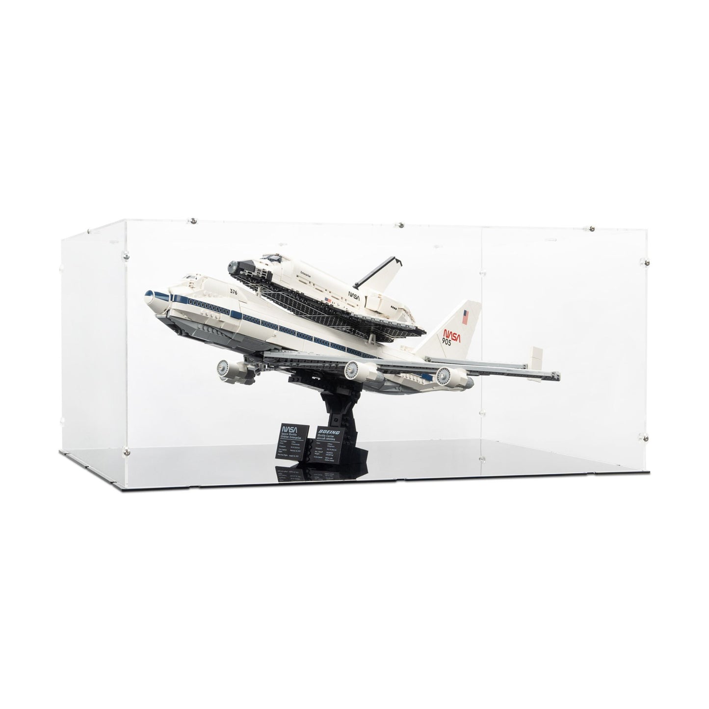 10360 NASA Spaceshuttle Transport Jumbo -  Acryl Vitrine Lego