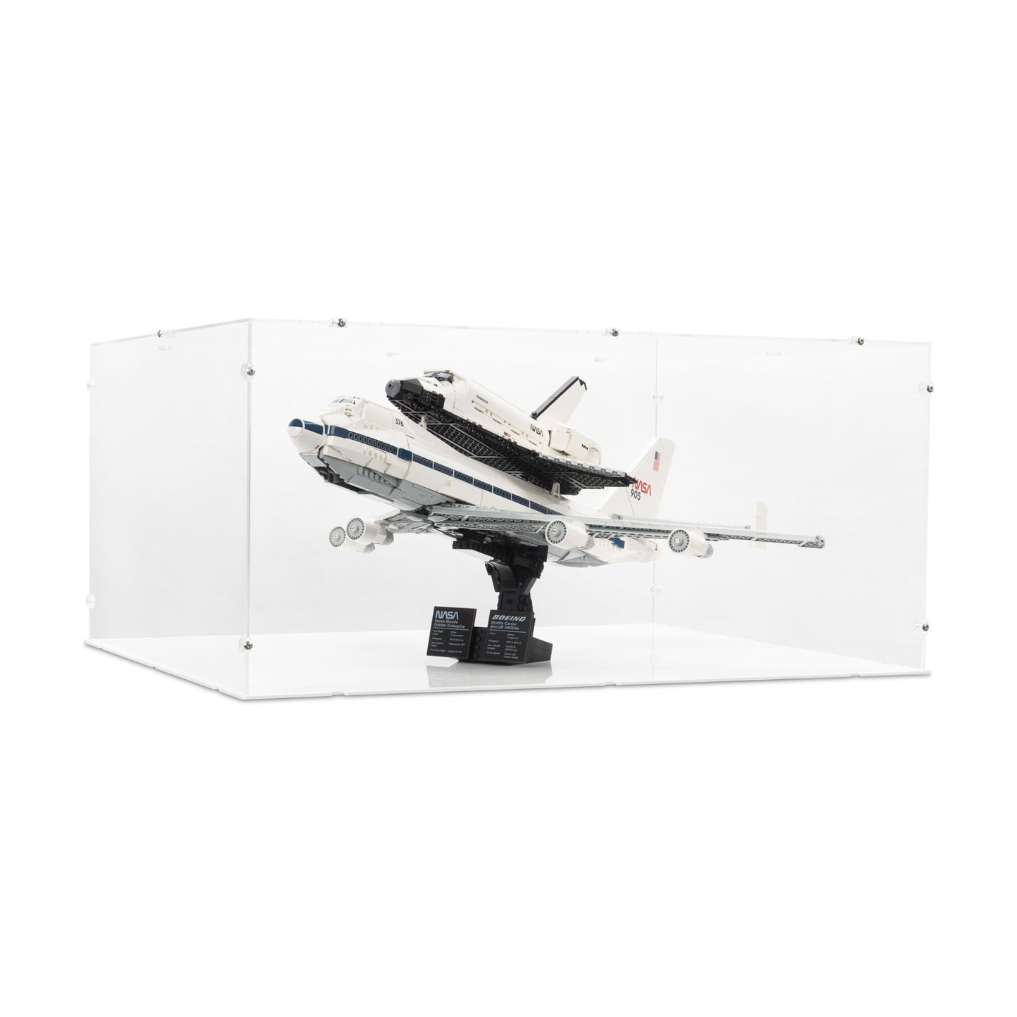 10360 NASA Spaceshuttle Transport Jumbo -  Acryl Vitrine Lego