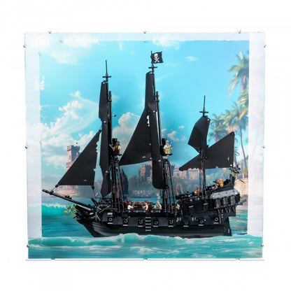 10365 Captain Jack Sparrows Piratenschiff - Acryl Vitrine Lego