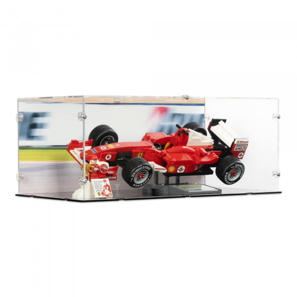 11375 Ferrari F2004 und Michael Schumacher - Acryl Vitrine Lego