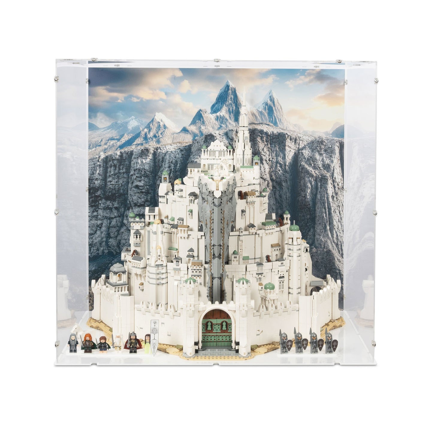 11377 Der Herr der Ringe: Minas Tirith™ - Acryl Vitrine Lego