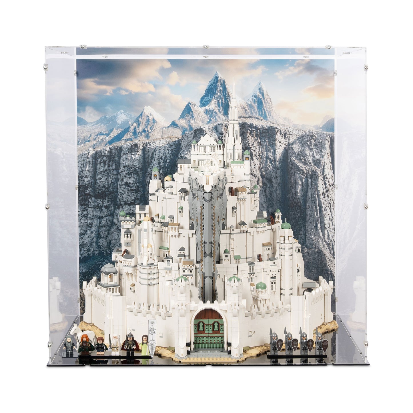 11377 Der Herr der Ringe: Minas Tirith™ - Acryl Vitrine Lego