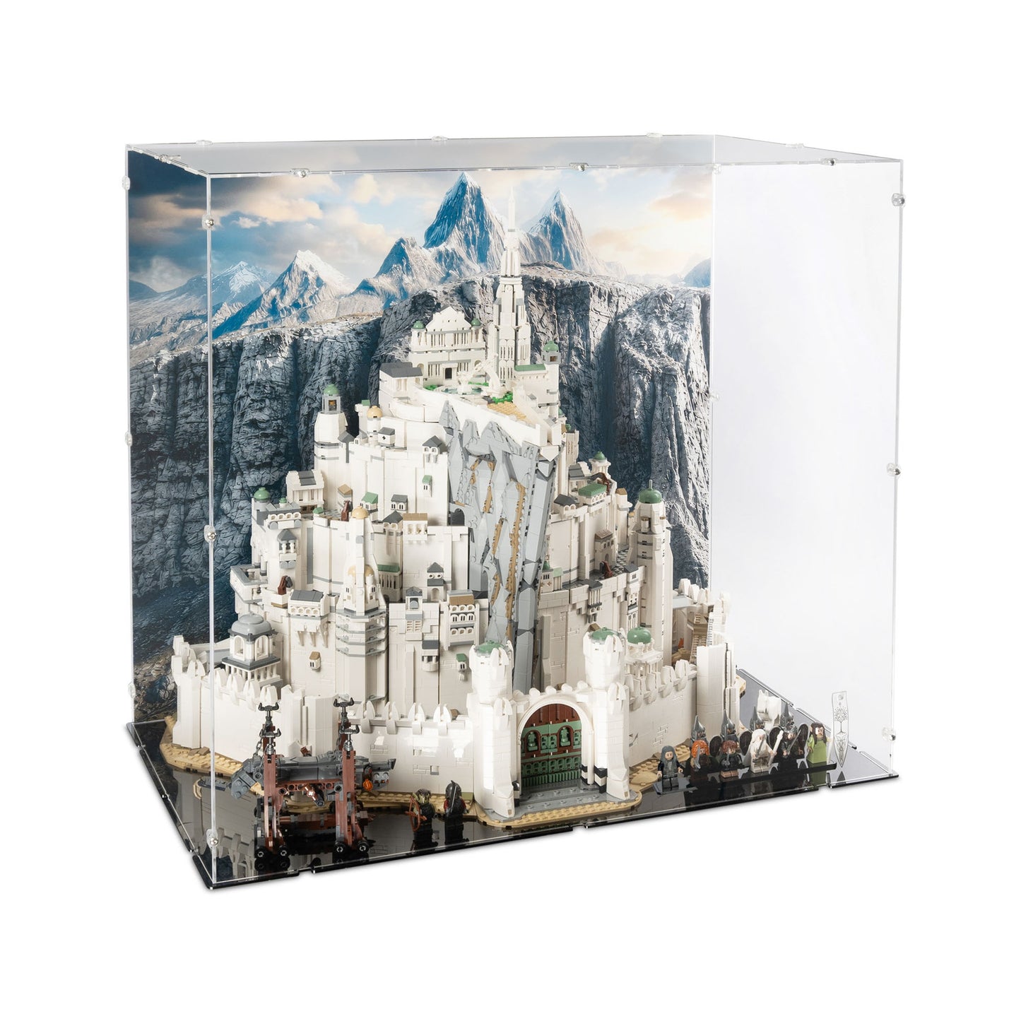 11377 Der Herr der Ringe: Minas Tirith™ - Acryl Vitrine Lego