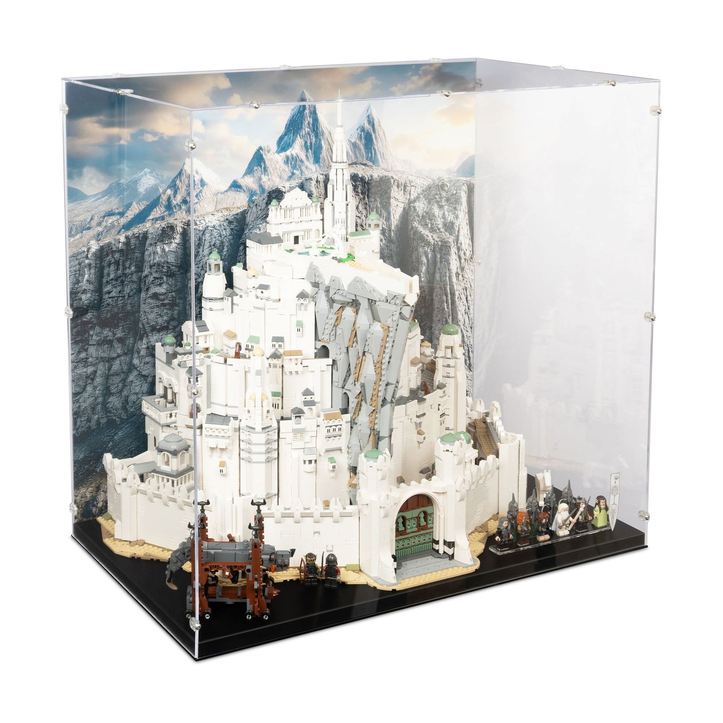 11377 Der Herr der Ringe: Minas Tirith™ - Acryl Vitrine Lego