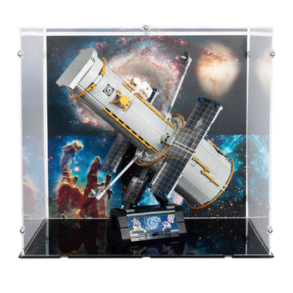11382 Hubble-Weltraumteleskop - Acryl Vitrine Lego
