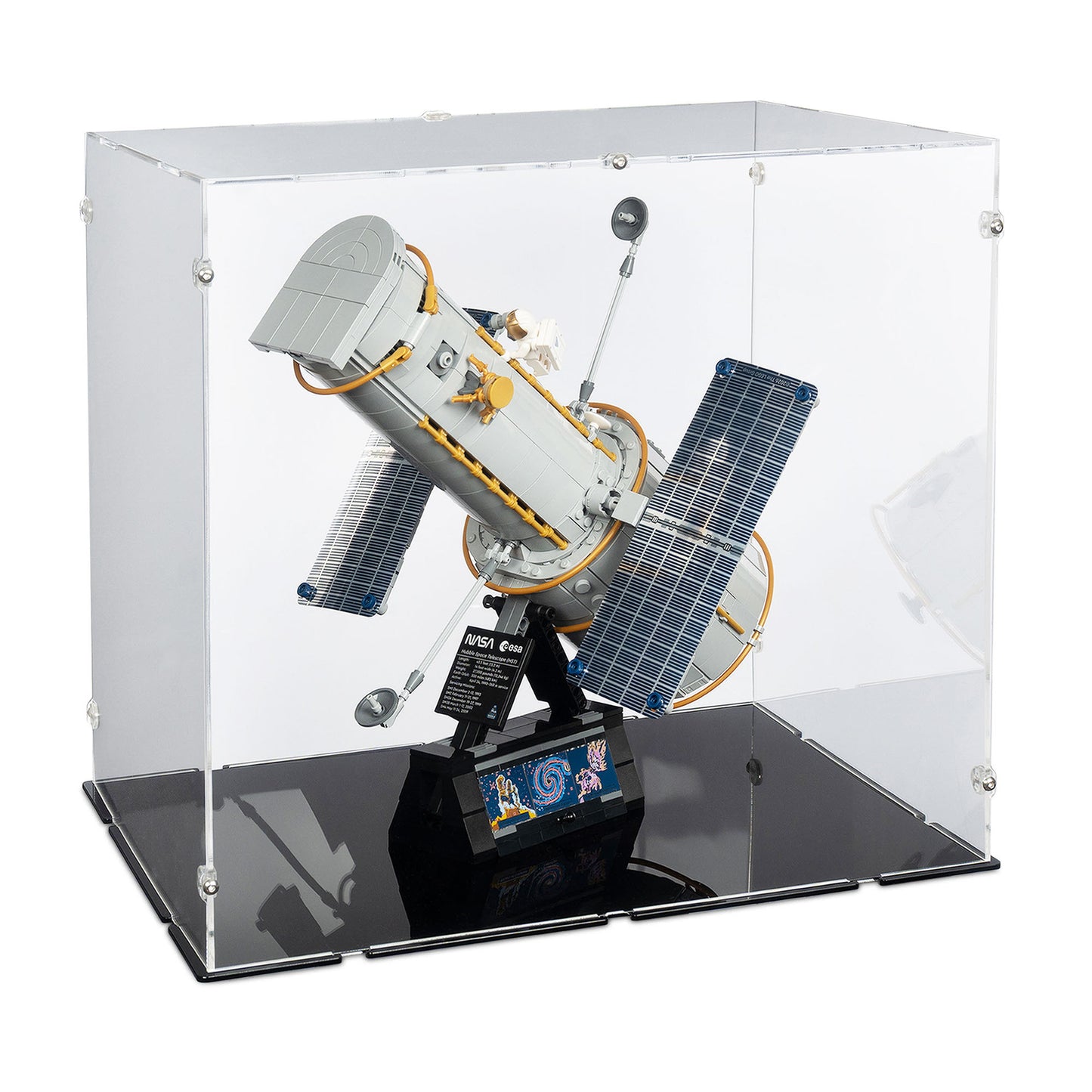 11382 Hubble-Weltraumteleskop - Acryl Vitrine Lego