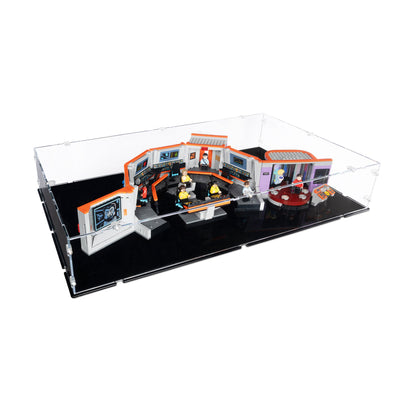 11385 Star Trek: U.S.S. Enterprise NCC-1701™ Brücke - Acryl Vitrine Lego