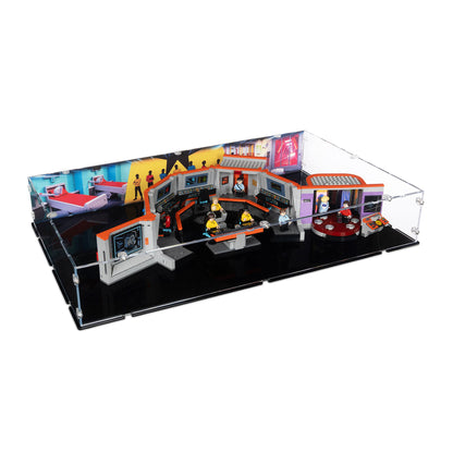 11385 Star Trek: U.S.S. Enterprise NCC-1701™ Brücke - Acryl Vitrine Lego