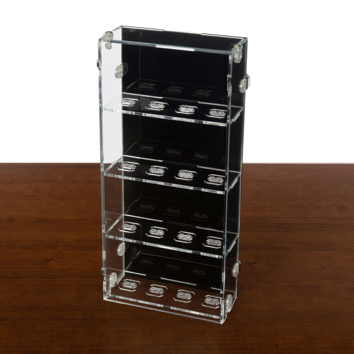 2-in-1 Acryl Vitrine für 16 LEGO® Minifiguren – Wand- & Tischdisplay 4×4