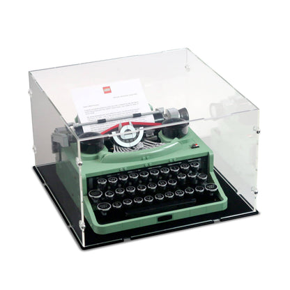 21327 Schreibmaschine - Acryl Vitrine