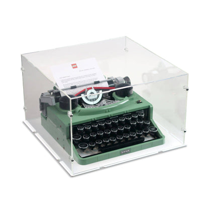 21327 Schreibmaschine - Acryl Vitrine