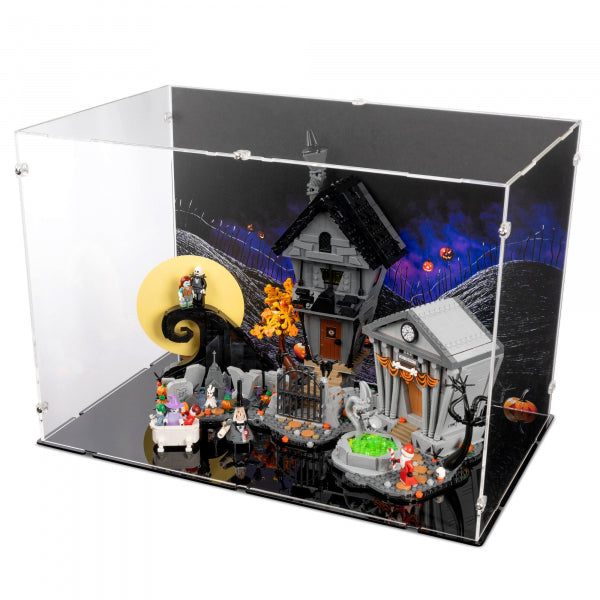 21351 Tim Burtons Disney Film Nightmare Before Christmas - Acryl Vitrine Lego
