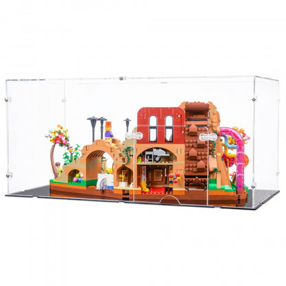 21360 Willy Wonka und die Schokoladenfabrik - Acryl Vitrine Lego