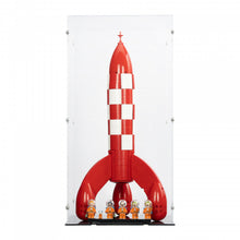 21367 Tintin Mondrakete - Die Mondrakete von Tim und Struppi - Acryl Vitrine Lego