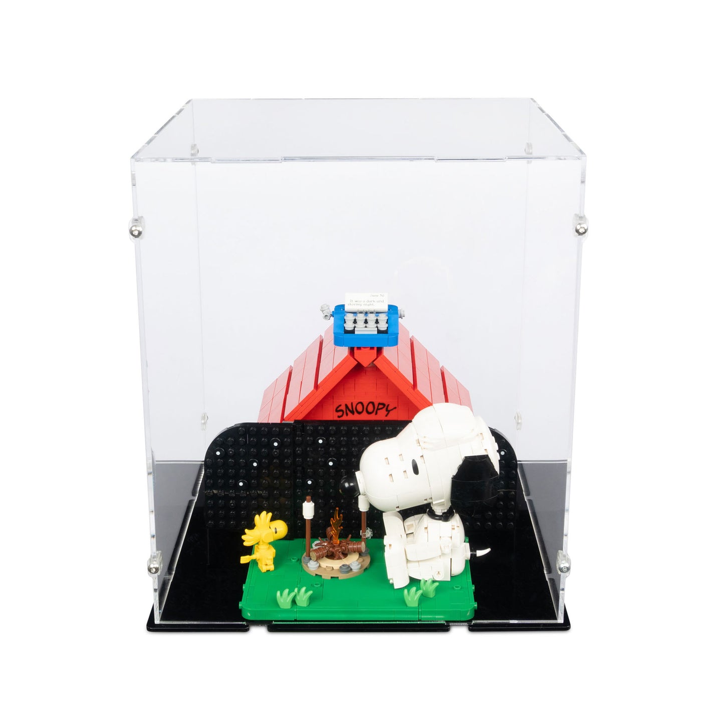 21368 Peanuts: Snoopys Hundehütte - Acryl Vitrine Lego