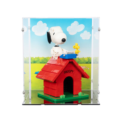 21368 Peanuts: Snoopys Hundehütte - Acryl Vitrine Lego