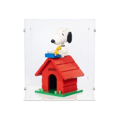 21368 Peanuts: Snoopys Hundehütte - Acryl Vitrine Lego