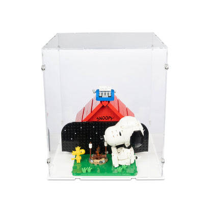 21368 Peanuts: Snoopys Hundehütte - Acryl Vitrine Lego