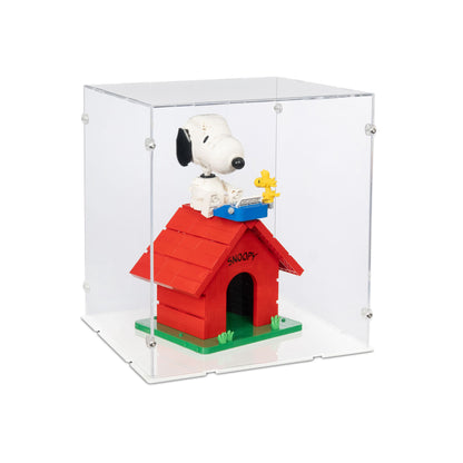 21368 Peanuts: Snoopys Hundehütte - Acryl Vitrine Lego