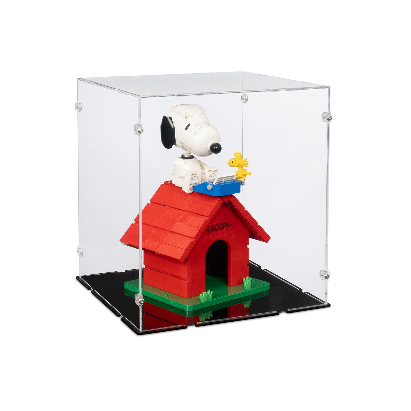 21368 Peanuts: Snoopys Hundehütte - Acryl Vitrine Lego