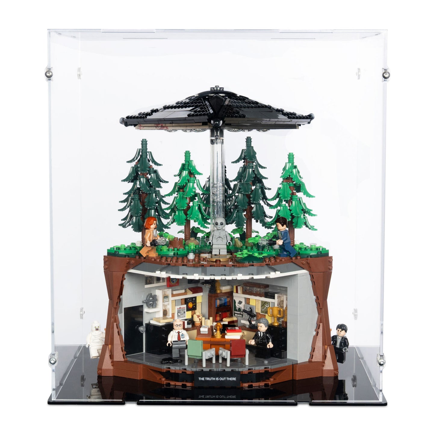 21369 The X-Files - Acryl Vitrine Lego
