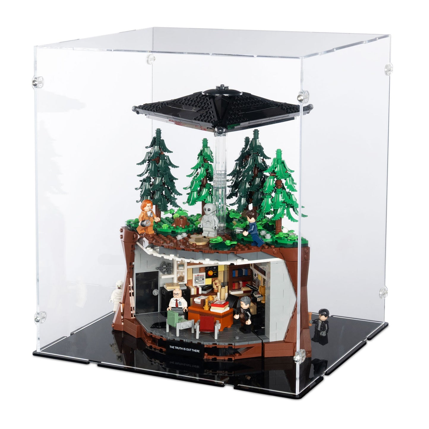 21369 The X-Files - Acryl Vitrine Lego
