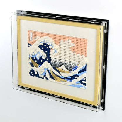 31208 Hokusai – Große Welle - Wandvitrine