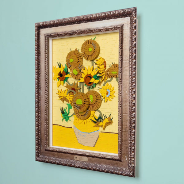 31215 Vincent van Gogh – Sonnenblumen - Wandvitrine (Special Edition)