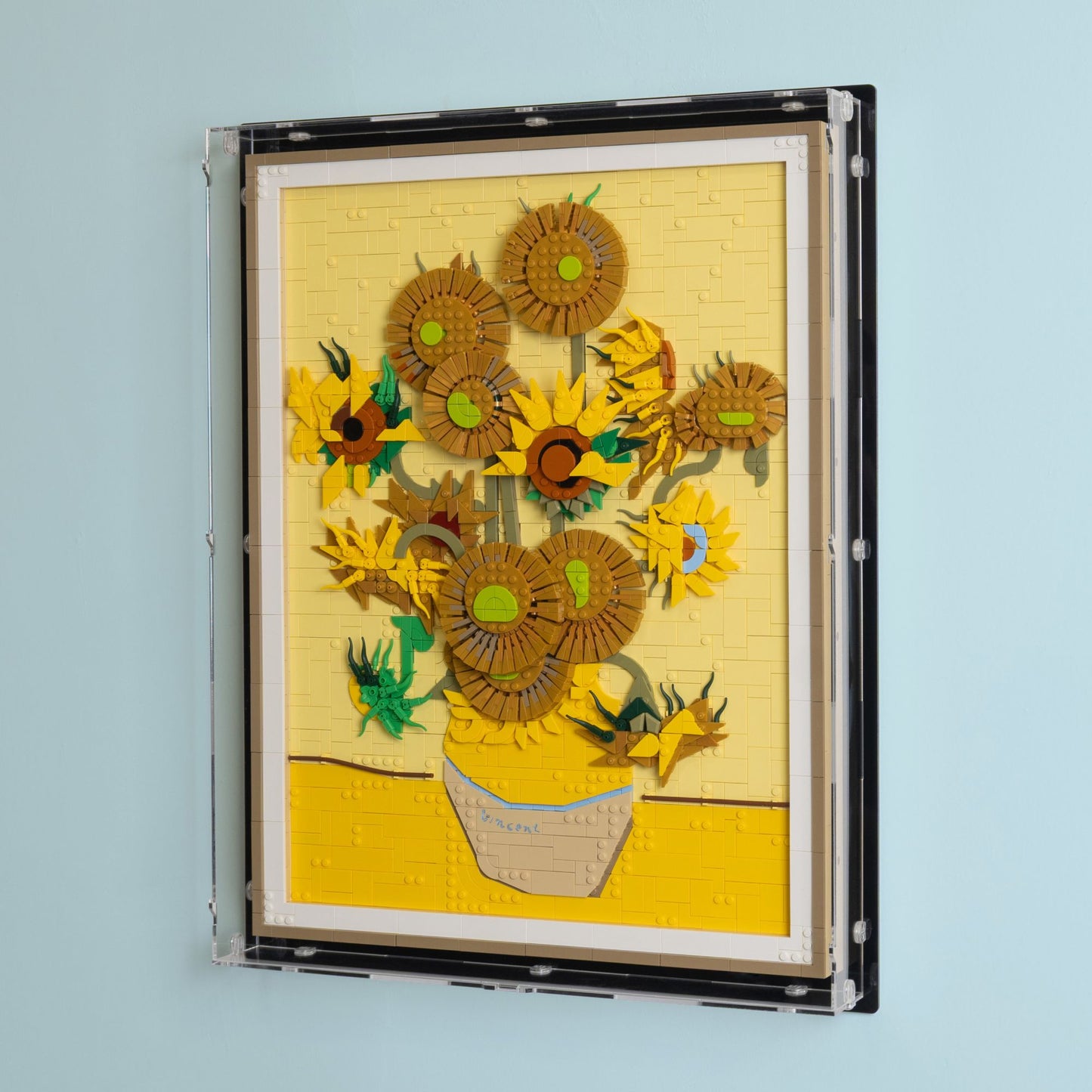 31215 Vincent van Gogh – Sonnenblumen - Wandvitrine