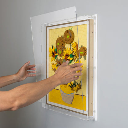 31215 Vincent van Gogh – Sonnenblumen - Wandvitrine