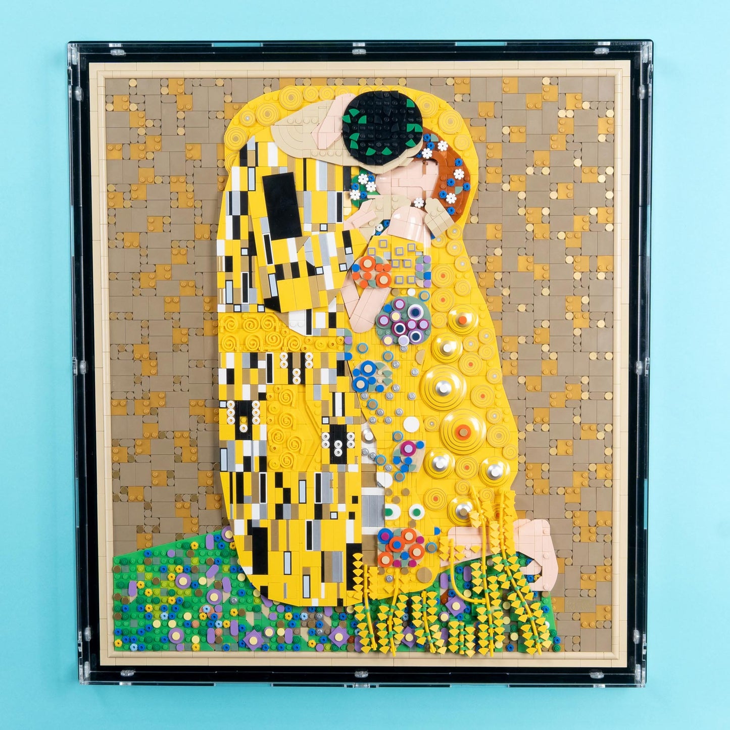 31221 Gustav Klimt – Der Kuss - Wandvitrine