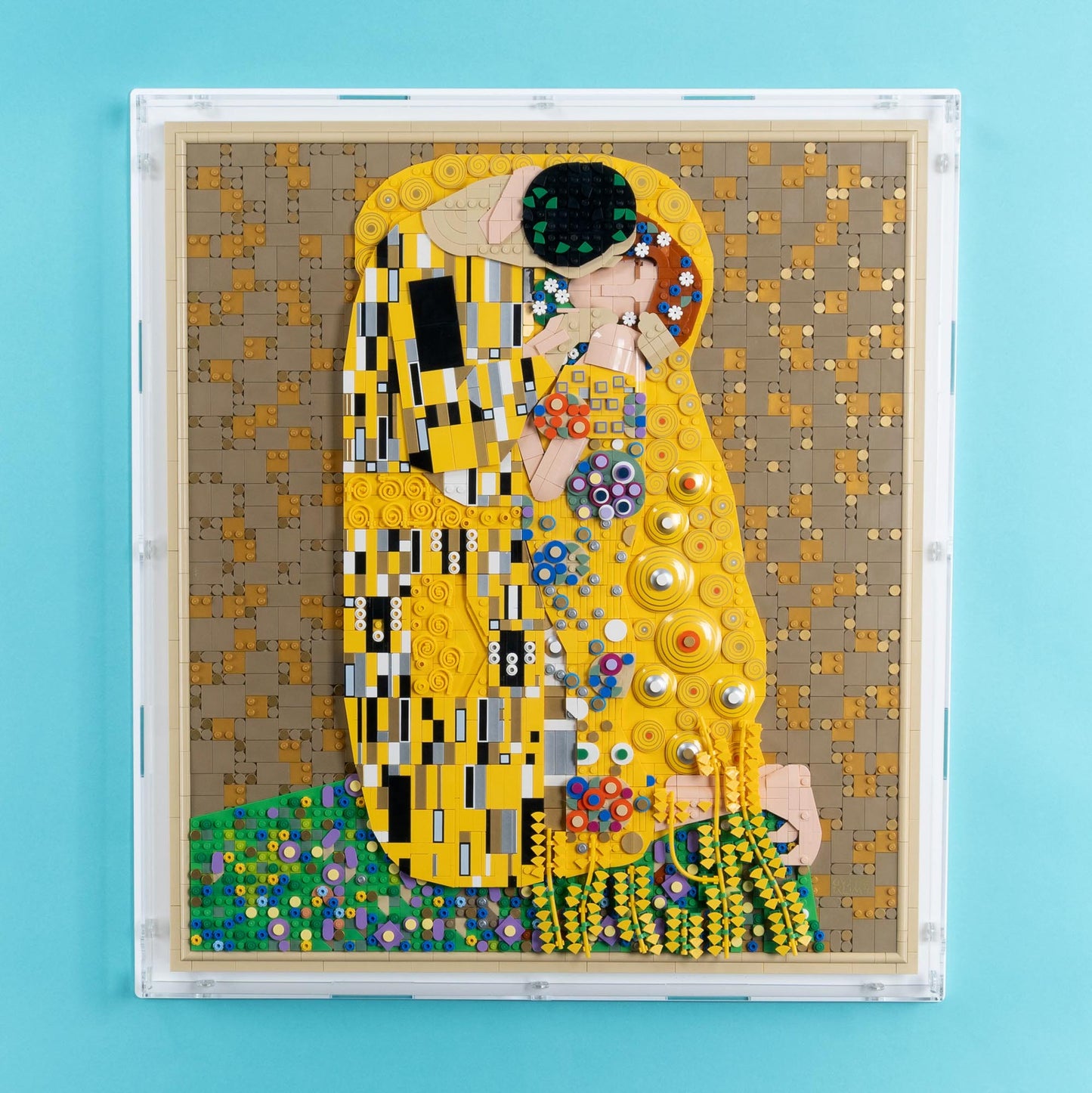 31221 Gustav Klimt – Der Kuss - Wandvitrine