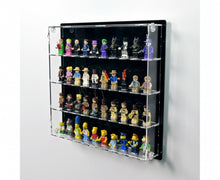 40 Lego Minifiguren - Acryl Wand Vitrine