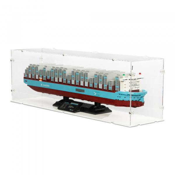 40955 Maersk-Containerschiff mit Zweistoffantrieb - Acryl Vitrine Lego