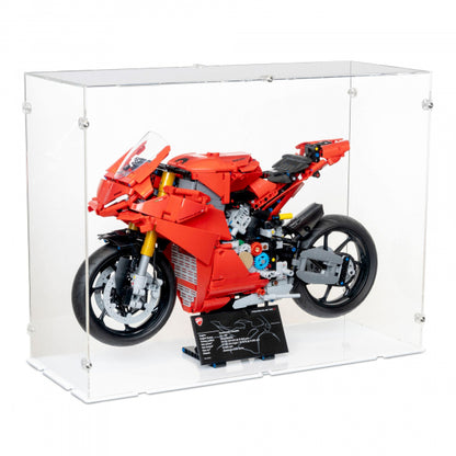 42202 Ducati Panigale V4 S Motorrad - Acryl Vitrine Lego