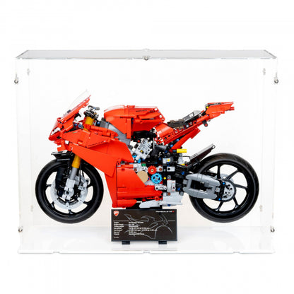 42202 Ducati Panigale V4 S Motorrad - Acryl Vitrine Lego