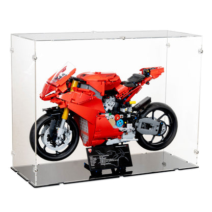 42202 Ducati Panigale V4 S Motorrad - Acryl Vitrine Lego