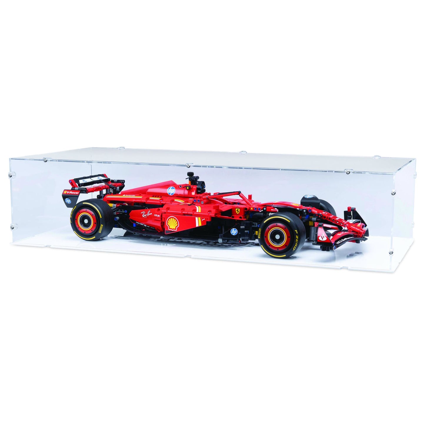42207 Ferrari SF-24 F1 Rennauto - Acryl Vitrine Lego
