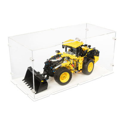 42209 Volvo L120 Electric Wheel Loader - Acrylic Display Case Lego