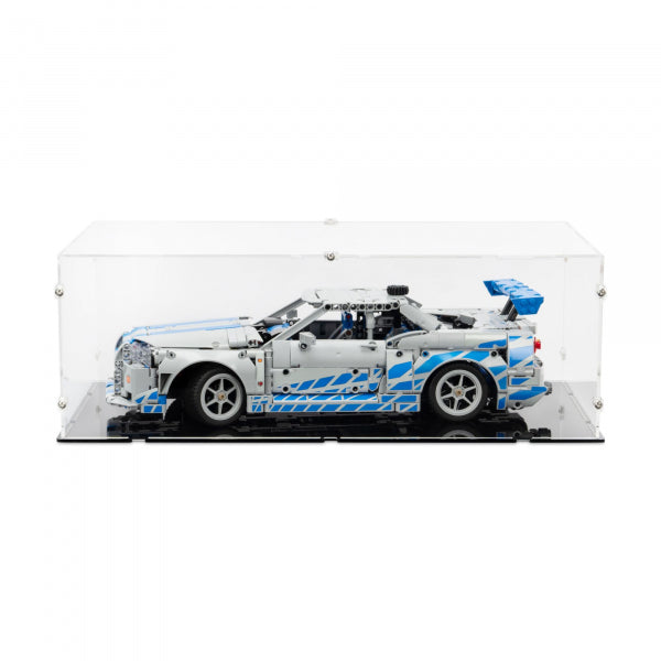 42210 - 2 Fast 2 Furious Nissan Skyline GT-R (R34) Flitzer - Acryl Vitrine Lego