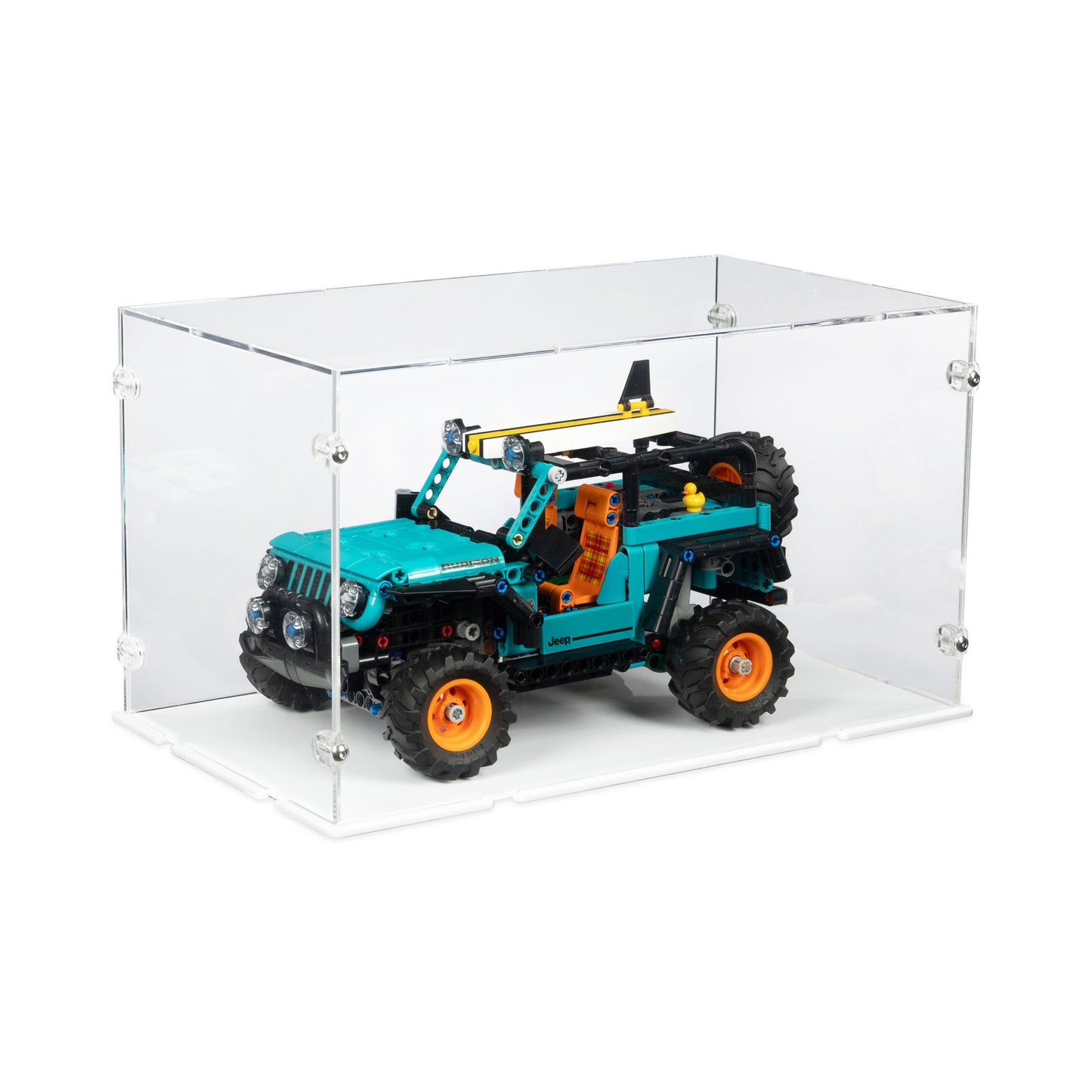 42227 Jeep® Wrangler Rubicon Geländewagen - Acryl Vitrine Lego