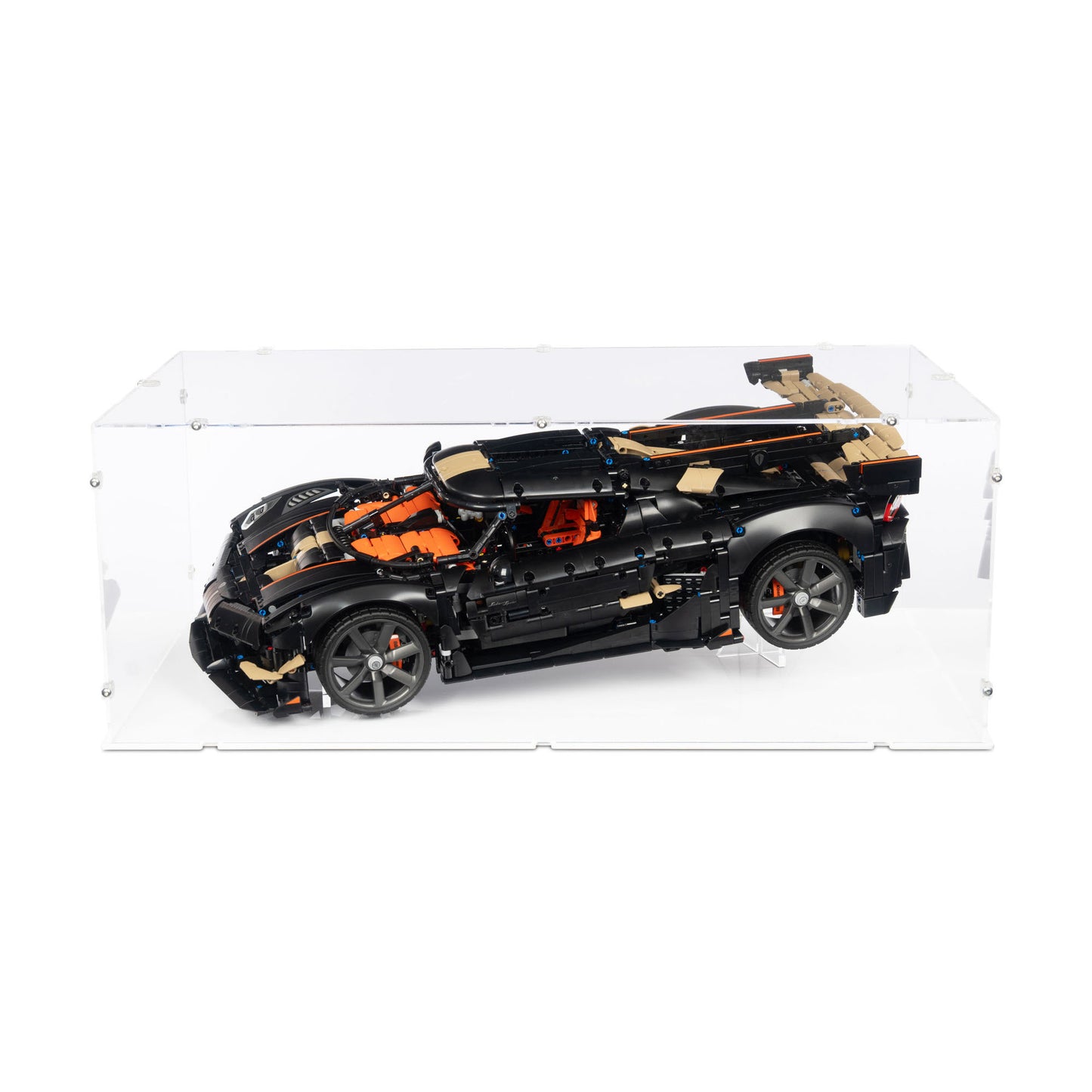42232 Koenigsegg Sadair's Spear Hypercar (XL) - Acryl Vitrine & Ständer