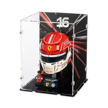 43014 Scuderia Ferrari HP Charles Leclerc Helm - Acryl Vitrine Lego