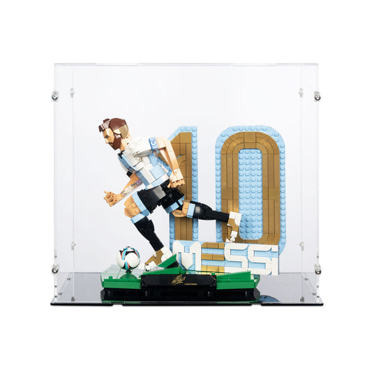 43015 Lionel Messi – Fußballlegende (XL) - Acryl Vitrine Lego