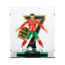 43016 Cristiano Ronaldo – Fußballlegende - Acryl Vitrine Lego