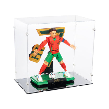 43016 Cristiano Ronaldo – Fußballlegende (XL) - Acryl Vitrine Lego