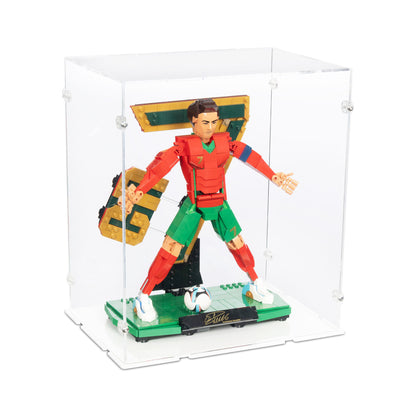 43016 Cristiano Ronaldo – Fußballlegende - Acryl Vitrine Lego