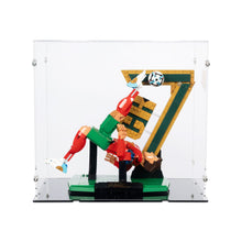 43016 Cristiano Ronaldo – Fußballlegende (XL) - Acryl Vitrine Lego