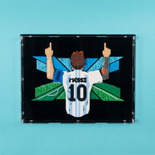 43018 Lionel Messi – Torjubel (Wandvitrine)