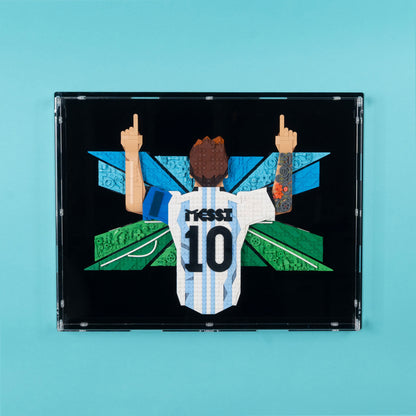 43018 Lionel Messi – Torjubel (Wandvitrine)